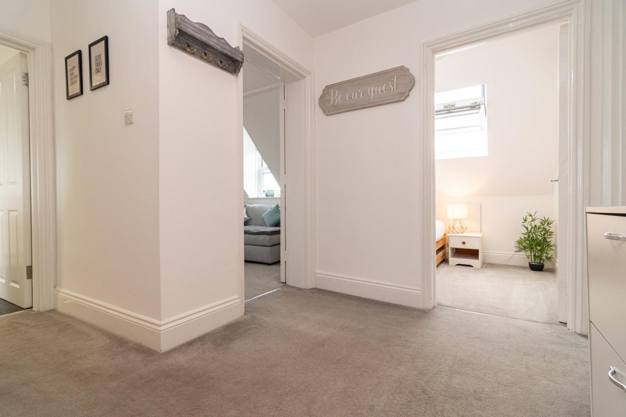 Light Airy 3 Bed Town Cntr Flat 700M To The Beach Bournemouth Exteriér fotografie